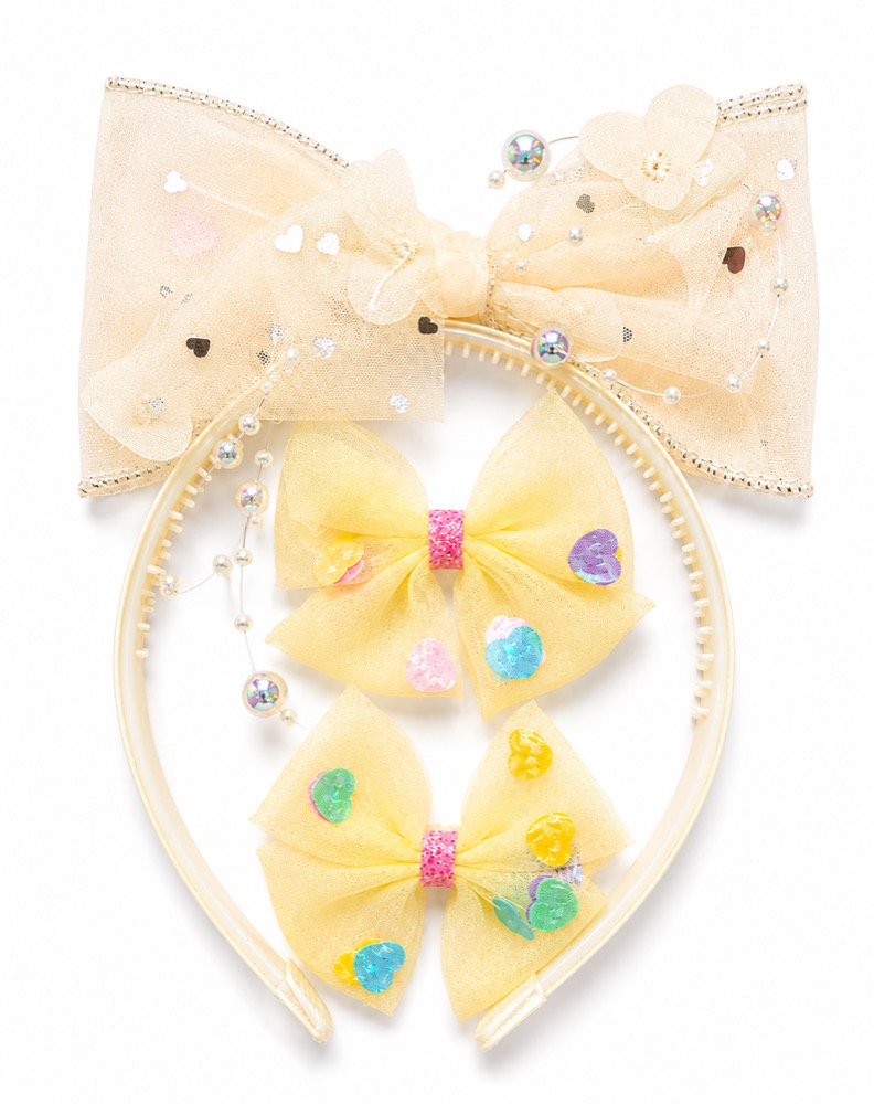 Butter-yellow Organza